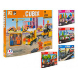 Set 2 figurine cu vehicul Globo Cubix