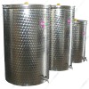 Cisterna Inox 100L Enotoscana Eco FPN cu Capac Flotant, Garnitura Pneumatica, AISI 304 - Vin, Tuica, Apa