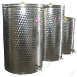 Cisterna inox cu capac flotant Eco Fpn 100 L, Enotoscana