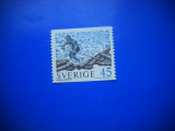 HOPCT TIMBRE SUEDIA MNH 1161 PLUTASI -1 VAL 1970-NESTAMPILAT