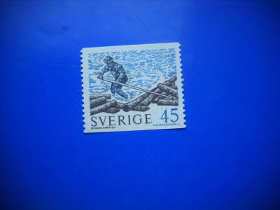 HOPCT TIMBRE SUEDIA MNH 1161 PLUTASI -1 VAL 1970-NESTAMPILAT foto