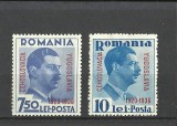 Cumpara ieftin Romania 1936 ,LP 117 ,&quot;Mica Intelegere - supratipar &quot; serie MNH, Nestampilat