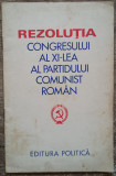 Rezolutia Congresului al XI-lea al Partidului Comunist Roman
