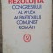 Rezolutia Congresului al XI-lea al Partidului Comunist Roman