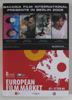 EUROPEAN FILM MARKET , 07 -17 FEB. 2008 , OFFICIAL EFM CATALOGUE , 2008 foto