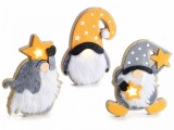 Cumpara ieftin Set 3 figurine Gnom cu led 12.5x3x17 cm