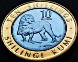 Cumpara ieftin Moneda exotica bimetal 10 SHILING - KENYA, anul 2018 * cod 291 = UNC, Africa