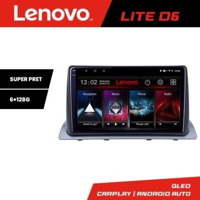 Navigatie Honda CR-V 2023- Lenovo QLED Octa core 6+128 DSP Wifi 5Ghz Android radio gps internet kit-crv2023+LITE-10-6+128 CarStore Technology foto