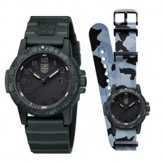 Ceas barbatesc Luminox 0321VP2SET, Negru, Silicon, Quartz foto