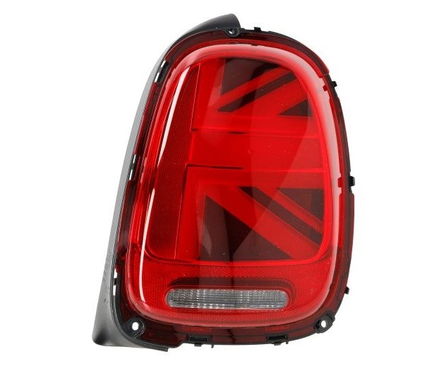 Stop spate lampa Mini Cabrio F57, Mini 5 Usi F55/ Mini 3 Usi F56, 02.2018-06,2020, partea Dreapta, tip bec LED+P21W; cu locas bec; Omologare: ECE, OE