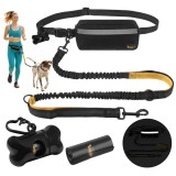 Centura de alergare cu lesa pentru caini Purlov, hands-free, 50 kg