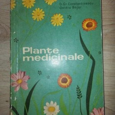 Plante medicinale- D. Gr. Constantinescu, Ovidiu Bojor