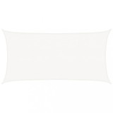Cumpara ieftin Panza parasolar, alb, 2,5 x 4,5 m, HDPE, 160 g/m&sup2;