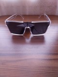 Ochelari de soare Matteo Ferrari &ndash; Ramă Transparentă, Stil Oversized Square, Noi cu Etichetă