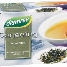 Ceai Ecologic Negru Darjeeling Dennree 1.5gr x 20pl