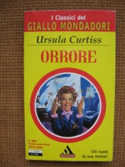 Ursula Curtiss - Orrore (in limba italiana)