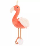 Jucărie de pluș pentru bebeluși flamingo 32 cm coral/roz