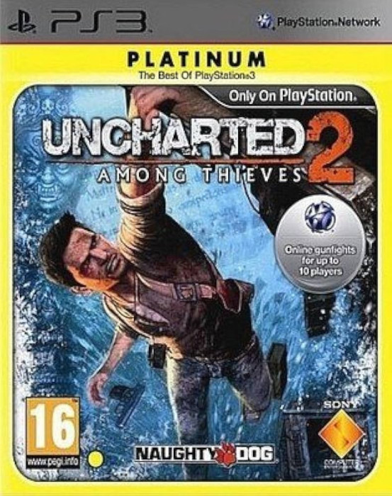 Joc PS3 UNCHARTED 2 Among Thieves PLATINUM (PS3) de colectie