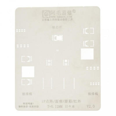 iPhone 11 - 11 Pro Max, dot matrix Face IC, iPhone X - Xs Max, primary color dot matrix foto