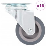Gossi roti pivotante, 16 buc., 50 mm