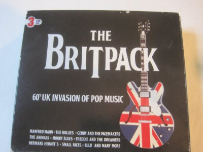 THE BRITPACK : 60S UK INVASION OF POP MUSIC 3 CD foto