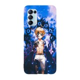 Husa compatibila cu Oppo A76 model Meliodas 7 Deadly Sins, Silicon, TPU, Viceversa, Transparent, Carcasa