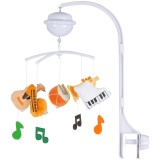 Carusel muzical pentru patut cu proiector Chipolino Music