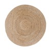 Covor &icirc;mpletit Bombay 150 cm natural, House Nordic