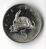 Moneda 5 Cents Jamaica 1977, PROOF, Tiraj 10000, Numismatica, Colectie