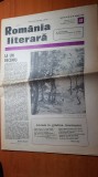 Romania literara 12 octombrie 1978-alexandru sahia,gustul si culoarea fericirii