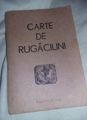 CARTE DE RUGACIUNI veche 1990,perfecta stare ,T.GRATUiT foto