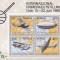 Norvegia 1979 - Expo aviatie, avioane, Zepelin, bloc neuzat
