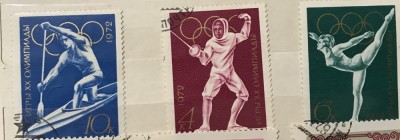 (A) Timbre straine serii tematica Sport foto