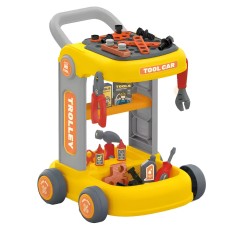 Set Troler Jucarie Cu Unelte de Inginerie pentru Copii