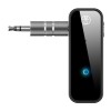 Adaptor Audio Bluetooth Flippy B46 Auto, Jack 3.5mm, Negru, Microfon, Handsfree, AUX, Muzica, Apeluri