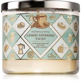Bath &amp; Body Works Lemon Espresso Twist lum&acirc;nare parfumată 411 g