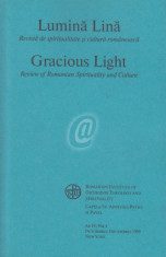 Lumina lina. Gracious light, an IV, nr. 4, octombrie-decembrie 1999 foto