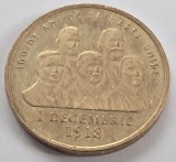 Romania, 50 Bani 2018 Marea Unire
