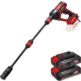 Einhell Hypresso 18/25 Li PXC + Twinpack CB - Pistol de spalat cu presiune + Set 2 acumulatori Li-Ion 18 V 2.5 Ah