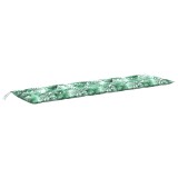 Cumpara ieftin Perna banca de gradina model frunze, 180x50x7 cm, textil oxford