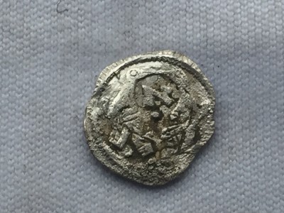 Denar Stephen V (1270-1272) - Ungaria (2) foto