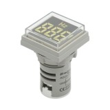 Indicator digital frecventa LED alb 0-99Hz &Oslash; 22mm Breckner Germany