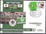 Germania 2002 - Campionatul Mondial de Fotbal - Coreea de Sud și Japonia, FDC