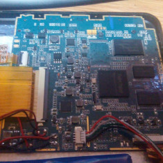 Placa de baza tableta EPAD M7 + baterie , webcam si difuzor