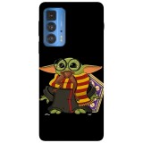 Husa compatibila cu Motorola G20 model Hogwarts baby Yoda, Silicon, TPU, Viceversa, Transparent, Carcasa