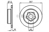 Disc frana LEXUS GS (JZS147) (1993 - 1997) BOSCH 0 986 479 023