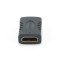 ADAPTOR video GEMBIRD, HDMI (M) la HDMI (M), conectori auriti, black, &quot;A-HDMI-FF&quot; (timbru verde 0.08 lei)