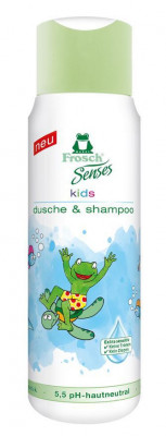 Gel Frosch EKO Senses, gel de duș și șampon pentru copii, 2&amp;icirc;n1, 300 ml foto