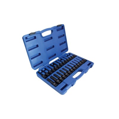 Set biti, imbus, torx, spline, de impact, 1/2, 26 piese, Asta foto