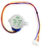 Cumpara ieftin Motor 5V 28BYJ-48, 4 faze, 5 fire, cu reductor 1/64